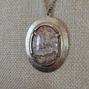 Stone Pendant Necklace